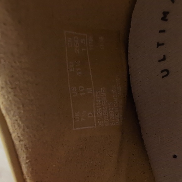 Clark's perforated leather espadrilles yellow - Picture 6 of 6